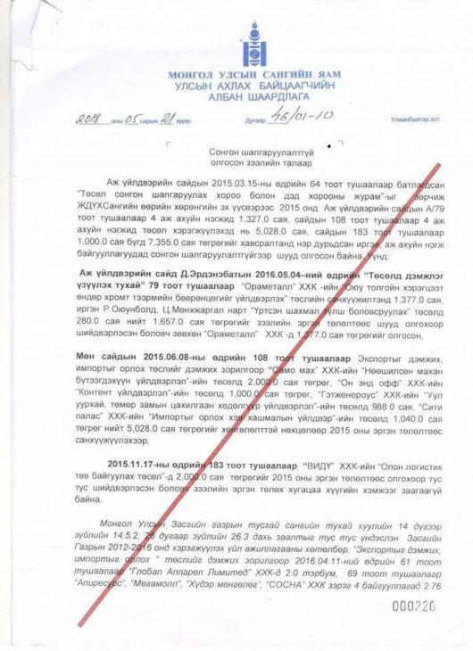 Хуучин төрийн “хулгайч” сайд