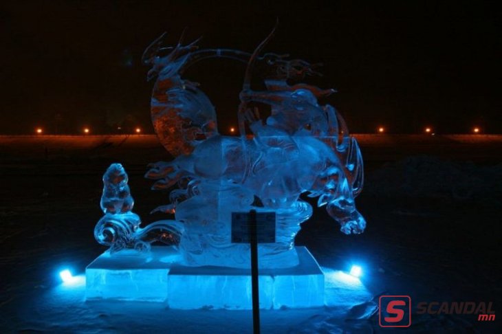 Олон улсын мөсөн баримлын уралдаанд монгол залуус түрүүлжээ